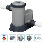 Bestway Power Steel Piscina Rettangolare 549x274x122 cm con Pompa e Filtro
