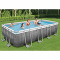 Bestway Power Steel Piscina Rettangolare 549x274x122 cm con Pompa e Filtro
