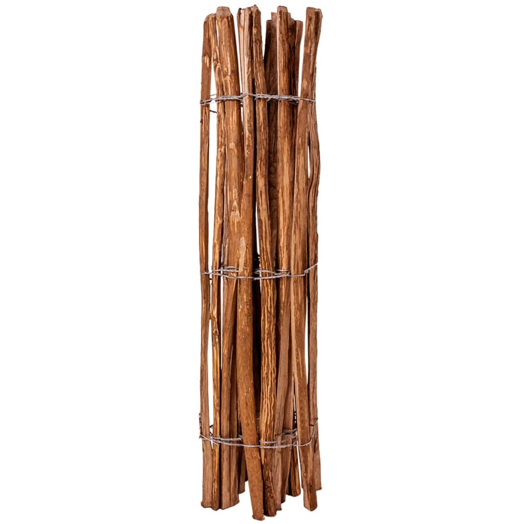 Staccionata in Legno di Nocciolo Impregnato 120x250 cm
