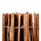Staccionata in Legno di Nocciolo Impregnato 120x250 cm