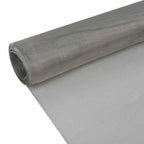 Recinzione in Rete Acciaio Inossidabile 100x1000 cm Argento