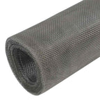 Recinzione in Rete Acciaio Inossidabile 100x1000 cm Argento