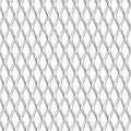 Recinzione da Giardino in Rete Acciaio Inox 100x85cm Maglie 20x10mm