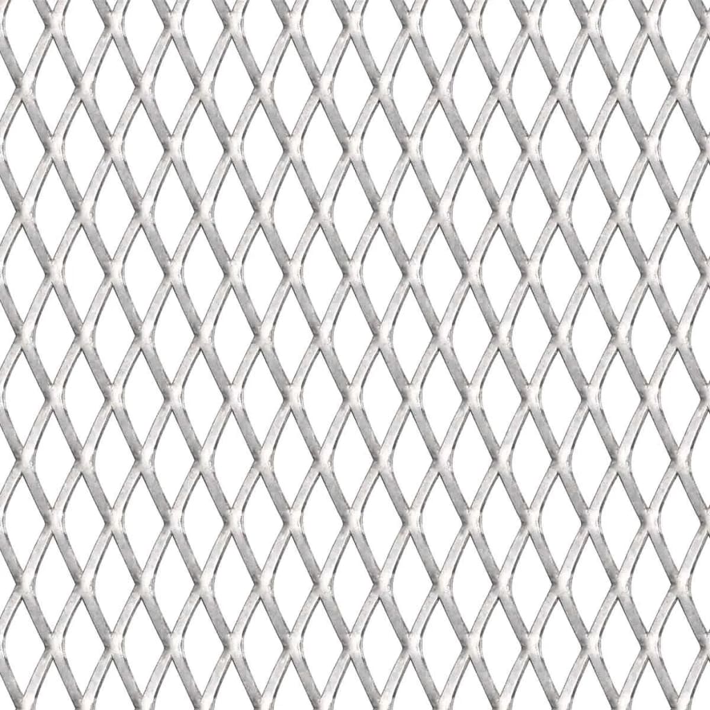 Recinzione da Giardino in Rete Acciaio Inox 100x85cm Maglie 20x10mm