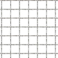 Pannello Recinzione Rete Modulare Acciaio Inox 100x85cm 11x11x2mm