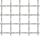 Recinzione in Rete Modulare Acciaio Inox 100x85 cm