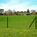 Recinzione Euro in Acciaio 10x1,7 m Verde