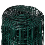 Recinzione Euro in Acciaio 25x1,7 m Verde