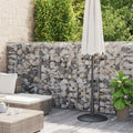 Gabbione in Rete Acciaio Zincato 300x30x100 cm