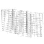 Gabbione in Rete Acciaio Zincato 120x30x100 cm
