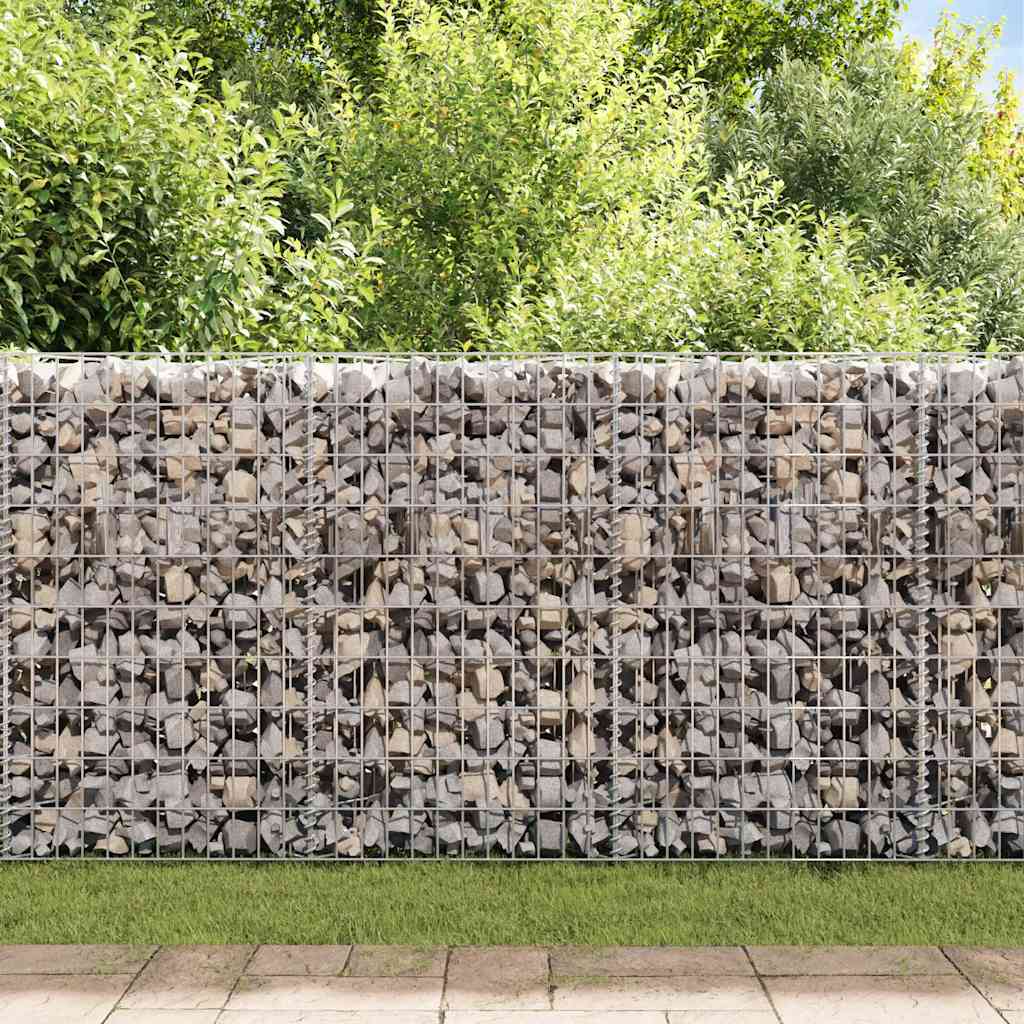 Gabbione in Rete Acciaio Zincato 120x30x50 cm