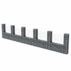 Gabbione in Rete ad U in Acciaio Zincato 570x20x100 cm