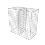 Gabbione in Rete Acciaio Zincato 100x50x100 cm