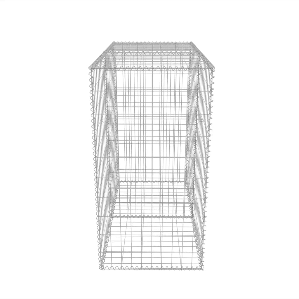 Gabbione in Rete Acciaio Zincato 100x50x100 cm