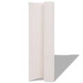 Recinzione da Giardino a Doppio Lato 90x300 cm PVC Bianca