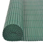 Recinzione da Giardino Doppio Lato PVC 90x300 cm Verde