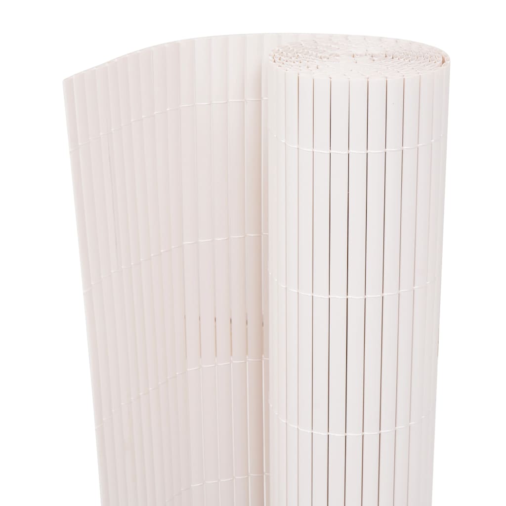 Recinzione per Giardino Bianco 150 x 300 cm PVC