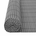 Recinzione per Giardino Grigio 150 x 300 cm PVC