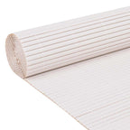 Recinzione per Giardino in PVC Bianco 150 x 500 cm