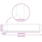 Pannelli Recinzione per Prato 10 pz Acciaio Zincato 100x20 cm