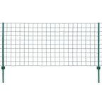 Recinzione Euro 20x1,2 m in Acciaio Rivestito PVC Verde