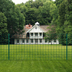 Recinzione Euro 20x1,2 m in Acciaio Rivestito PVC Verde