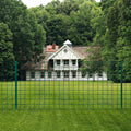 Recinzione Euro 20x1,5 m in Acciaio Rivestito PVC Verde