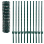 Set Recinzione Euro 20x1 m Acciaio Rivestito PVC Verde