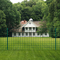 Set Recinzione Euro 20x1,2 m in Acciaio Rivestito PVC Verde
