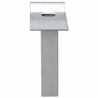 Cancello da Giardino in Rete di Acciaio Zincato 300x150 cm Grigio Antracite