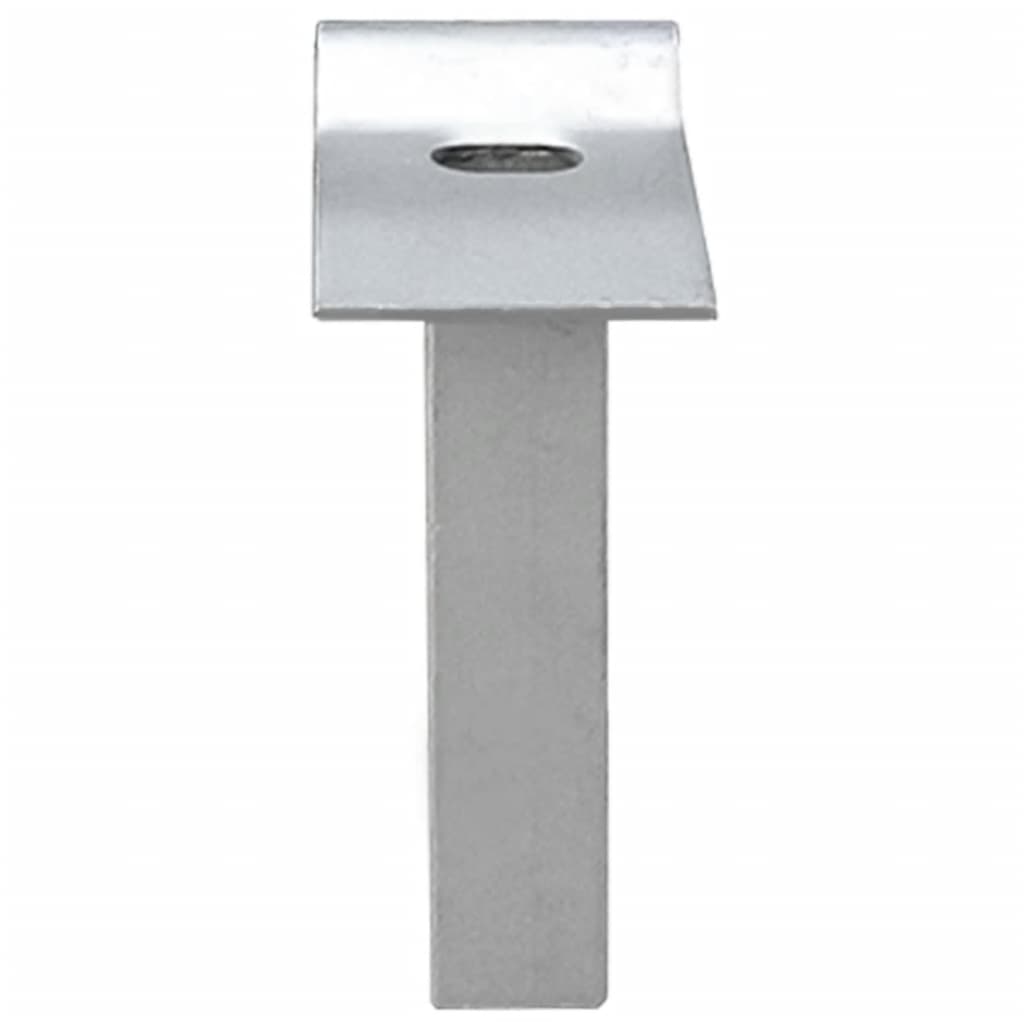 Cancello da Giardino in Rete di Acciaio Zincato 300x150 cm Grigio Antracite