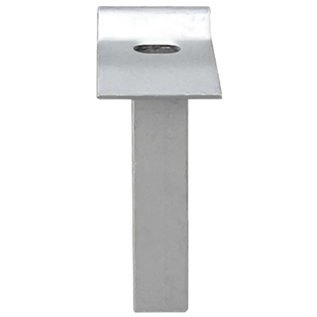 Cancello da Giardino in Rete di Acciaio Zincato 400x150 cm Grigio Antracite