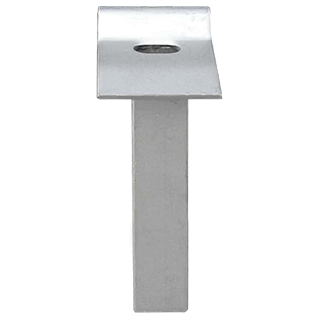 Cancello da Giardino in Rete di Acciaio Zincato 400x175 cm Grigio Antracite
