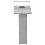 Cancello da Giardino in Rete di Acciaio Zincato 400x175 cm Grigio Antracite
