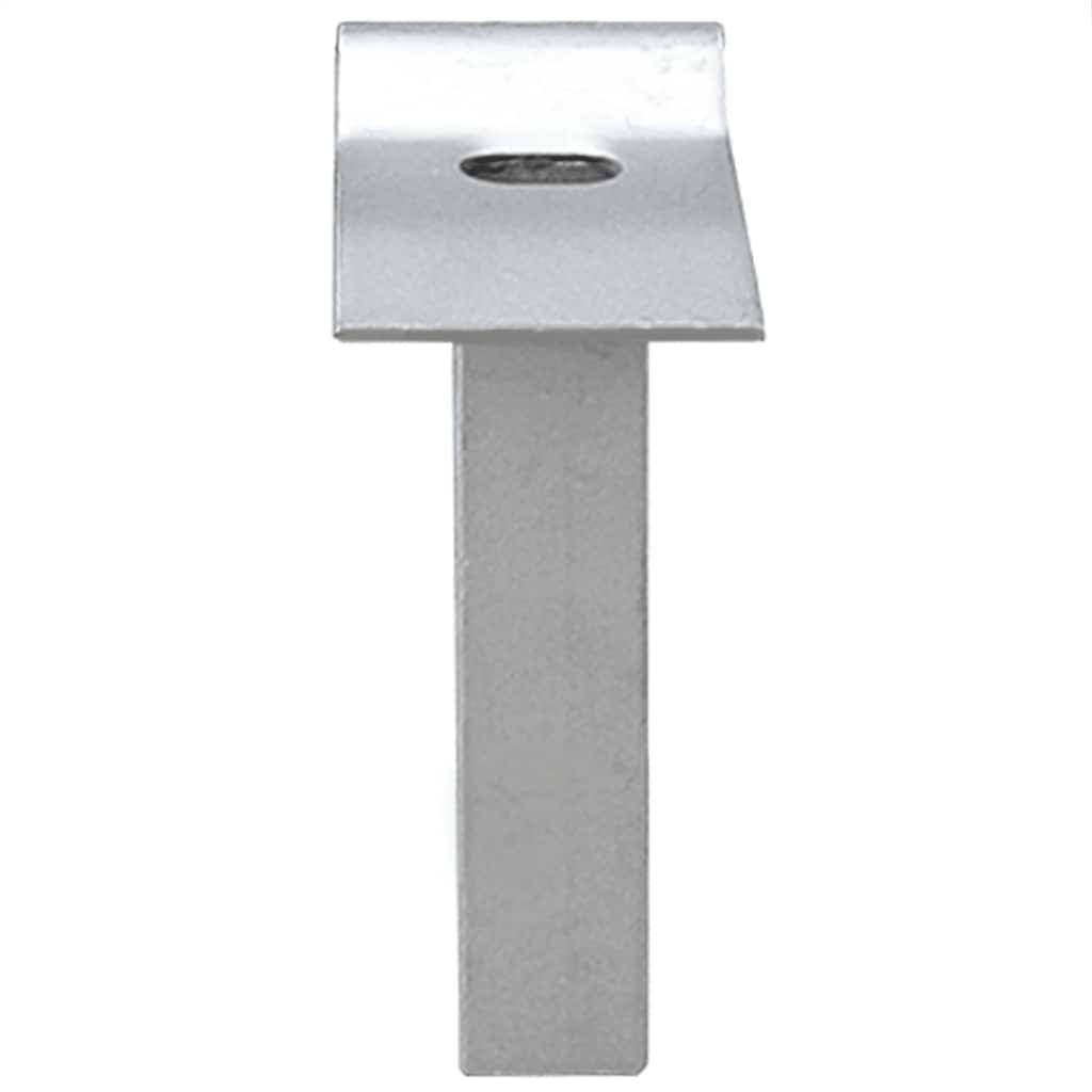 Cancello da Giardino in Rete di Acciaio Zincato 400x200 cm Grigio Antracite