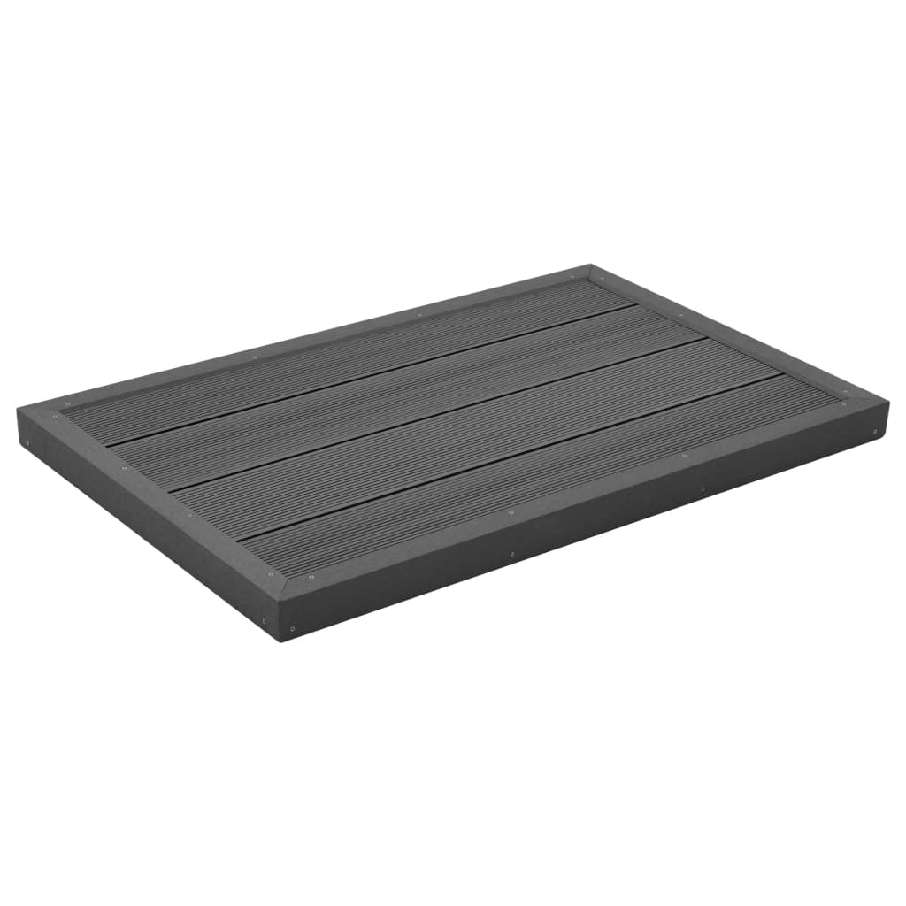 Elemento Pavimento Doccia Solare Scala Piscina WPC Antiscivolo 101x63 cm