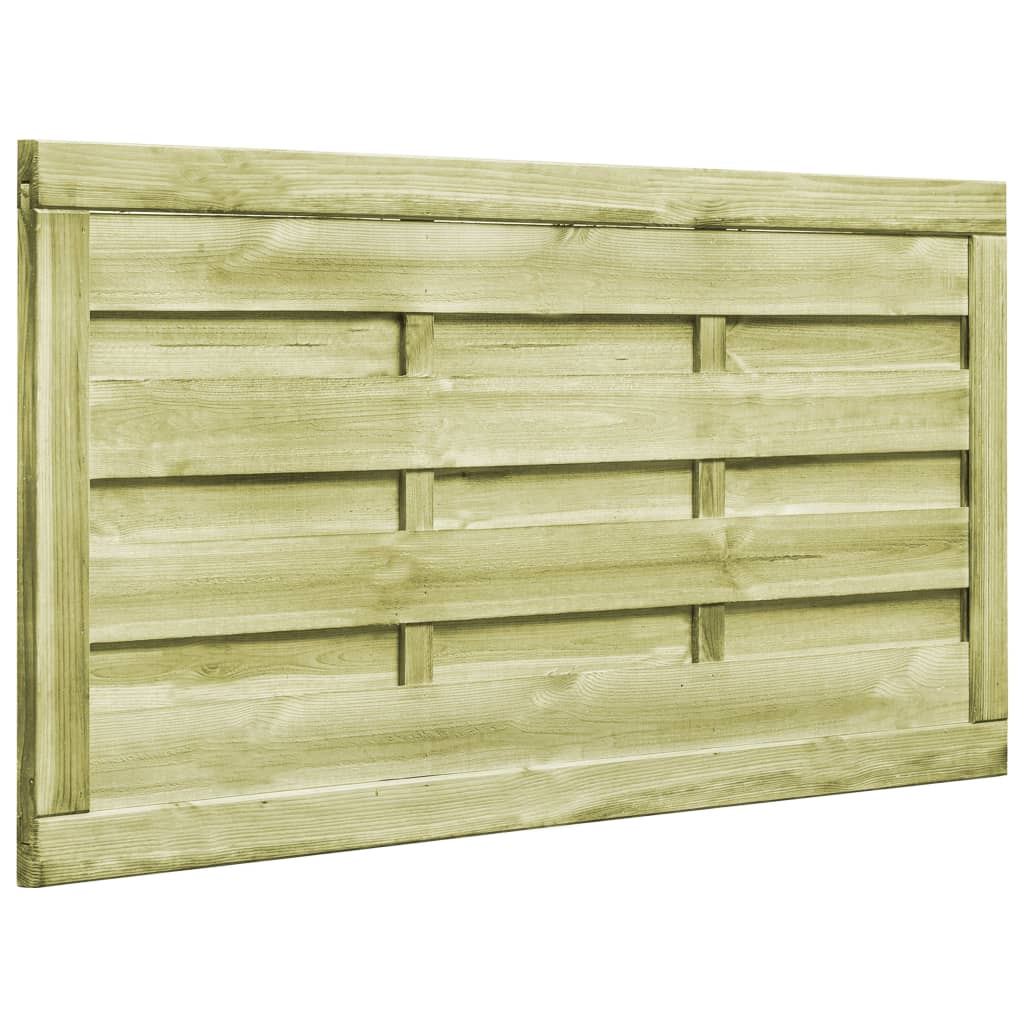 Cancelli da Giardino 2 pz Legno Pino Impregnato 150x75 cm Verde