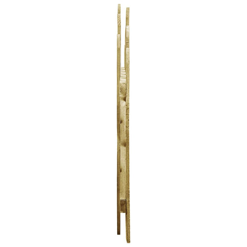 Cancello da Giardino in Legno di Pino Impregnato 100x75 cm