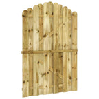 Cancello da Giardino in Legno di Pino Impregnato 100x150 cm