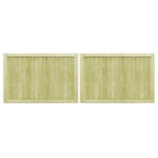 Cancelli da Giardino 2 pz Legno di Pino Impregnato 150x100 cm