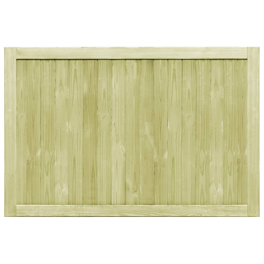 Cancelli da Giardino 2 pz Legno di Pino Impregnato 150x100 cm