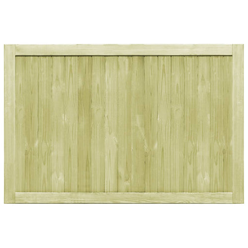 Cancelli da Giardino 2 pz Legno di Pino Impregnato 150x100 cm