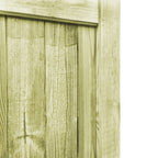Cancelli da Giardino 2 pz Legno di Pino Impregnato 150x100 cm