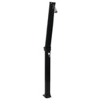 Doccia Solare Pieghevole Nera 214 cm 23 L