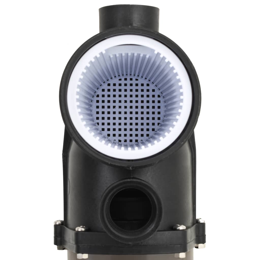 Pompa per Piscina con Timer Nera 0,25 Hp 8000 L/h