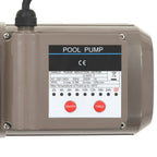 Pompa per Piscina con Timer Nera 0,25 Hp 8000 L/h