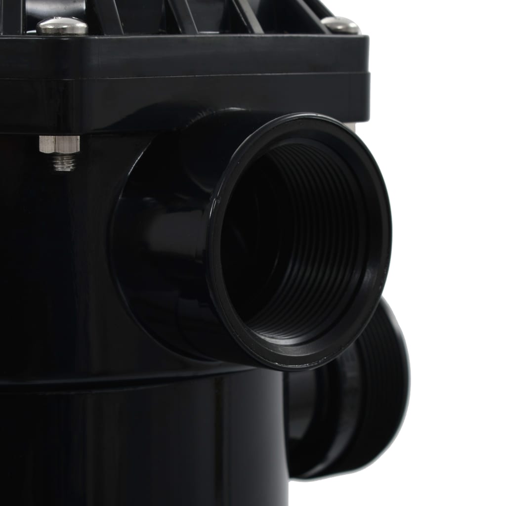 Filtro a Sabbia per Piscine con Valvola a 6 Posizioni Blu 660 mm