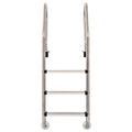 Scaletta per Piscina 3 Gradini Acciaio Inox 304 120 cm