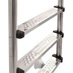 Scaletta per Piscina 3 Gradini Acciaio Inox 304 120 cm