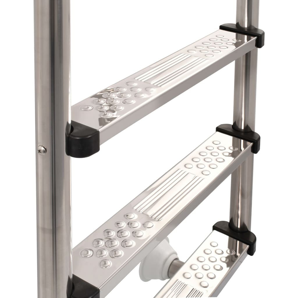 Scaletta per Piscina 3 Gradini Acciaio Inox 304 120 cm